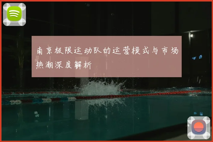 南京极限运动队的运营模式与市场热潮深度解析