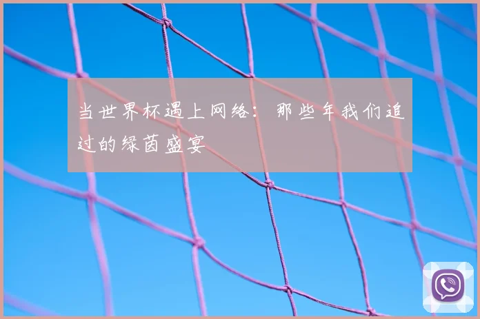 当世界杯遇上网络：那些年我们追过的绿茵盛宴